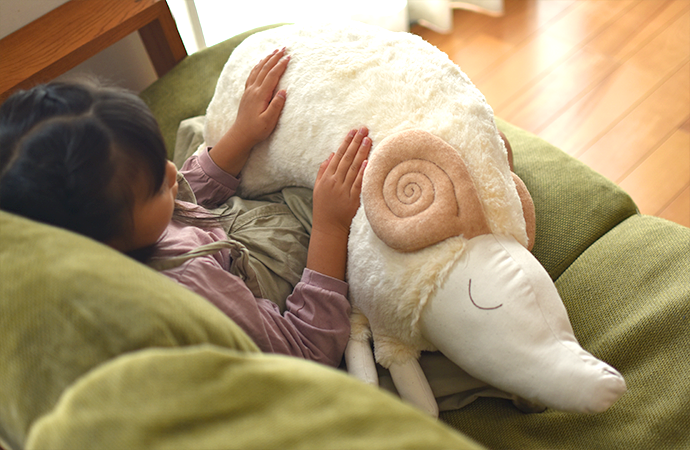 PRISTINE】すやすやミニひつじ｜フォレマルシェ